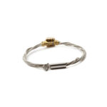 The Darkness – Strings Bracelet with Druzy Stone