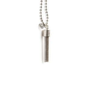 Doug Aldrich- Test Tube Coil Pendant (on 30 inch ball chain) £60