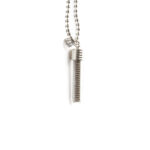Nothing But Thieves – Test Tube Guitar String Coil Pendant (on 30 inch ball chain)