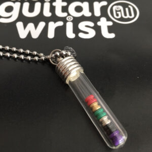 Dustin Lynch – necklace with guitar strings ball-ends £80