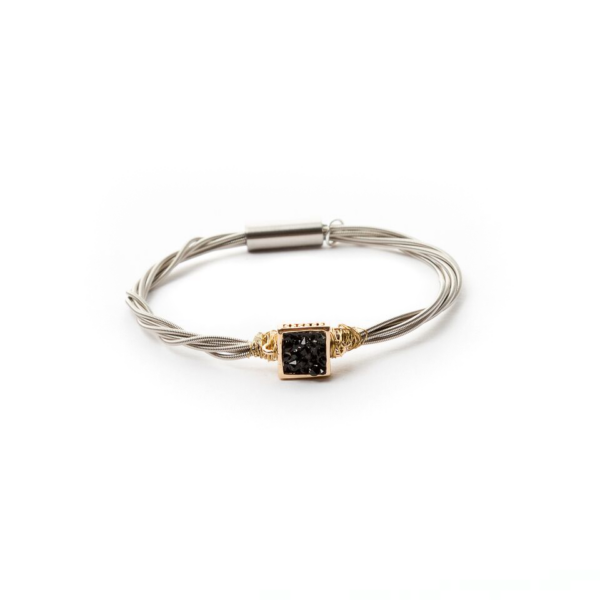 BMTH – “Reverb” Bass Strings Druzy stone Bracelet £100