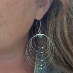 Dustin Lynch – “Melody” feather guitar strings Earrings £100