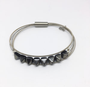 Britt Lightning – “Pyramid” Bracelet £95