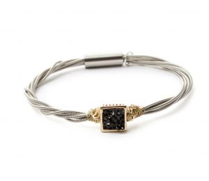 Sydney Ellen – “Reverb” Strings Druzy stone Bracelet £90