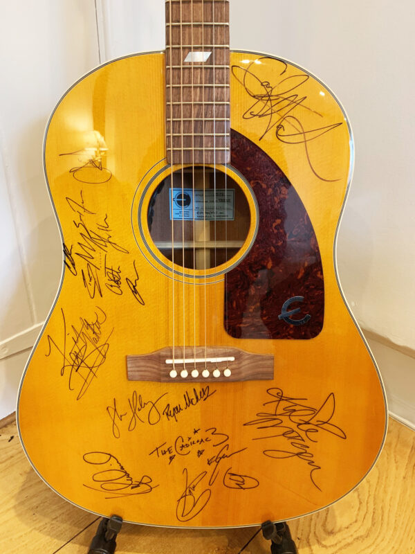 Gibson Gives – Signed Epiphone Masterbilt Texan Guitar Raffle Ticket