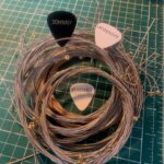 Johnny Marr – “Melody” guitar strings Earrings £100