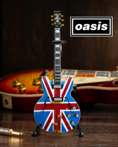 OASIS – Epiphone Noel Gallagher Miniature guitar £50
