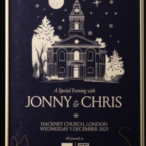 Jonny & Chris signed poster raffle ticket £10