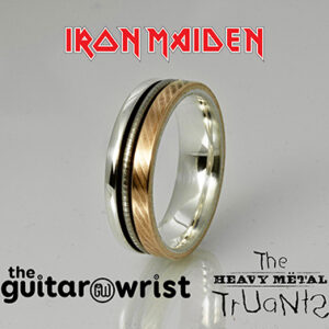 Iron Maiden – Nicko Cymbal & Sterling Silver Ring £250